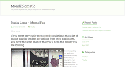 Desktop Screenshot of mondiplomatic.com